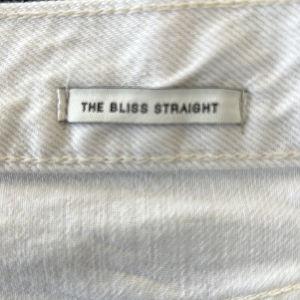 Zara white denim jeans - Picture 3 of 5
